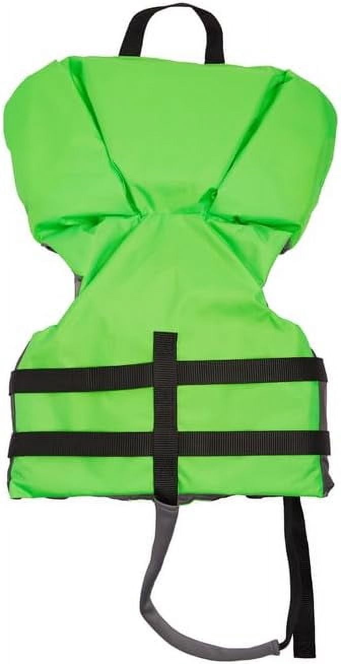 Child Life Jacket with Heads-Up Flotation, USCG Approved Type II Life Vest for Pool, Beach, Lake, & Boating