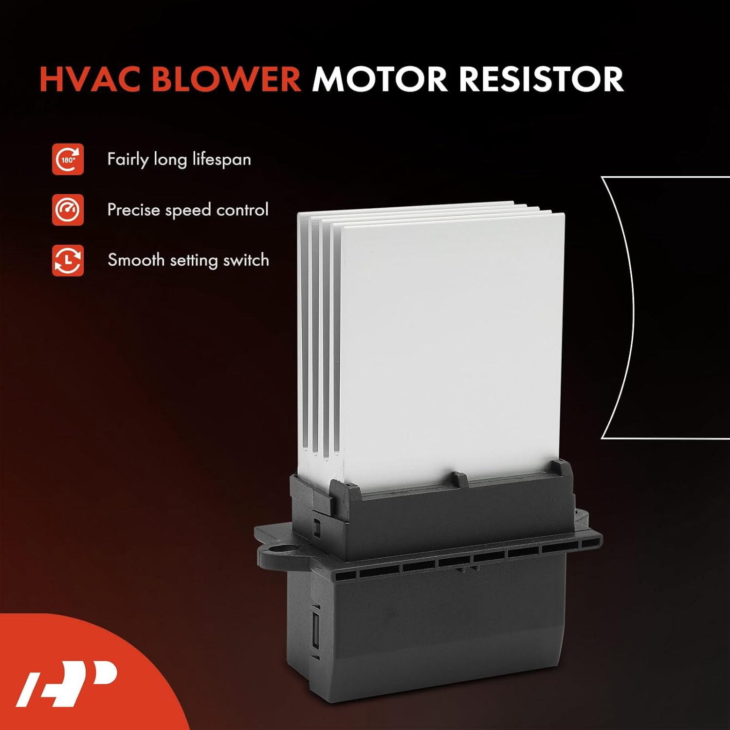 A-Premium HVAC Heater Blower Motor Resistor Compatible with Mazda Vehicles - 6 2003 2004 2005, with Automatic AC - Front Side