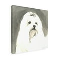 thumbnail image 2 of A Very Modern Dog 'Sepia Modern Dog VIII' Canvas Art, 2 of 3