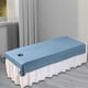 thumbnail image 1 of Sábana de belleza, Sábana para mesa de , funda de cama, impermeable, suave, herramientas respetuosas con la piel, accesorios para clubes de SPA, Azul oscuro, 1 of 8