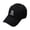 Black, variant on Baseball Caps Unisex Baseball Hat with Curved Brim and Dome Top for Outdoor Casual Wear Adjustable Design for All Seasons