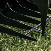 Titan Attachments Mini Skid Steer Root Grapple، بعرض 42 لتطهير الأراضي وإزالة الحطام