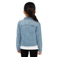 thumbnail image 3 of Chaqueta Levi's Denim Trucker para niñas Alanis Talla XL, 3 of 6