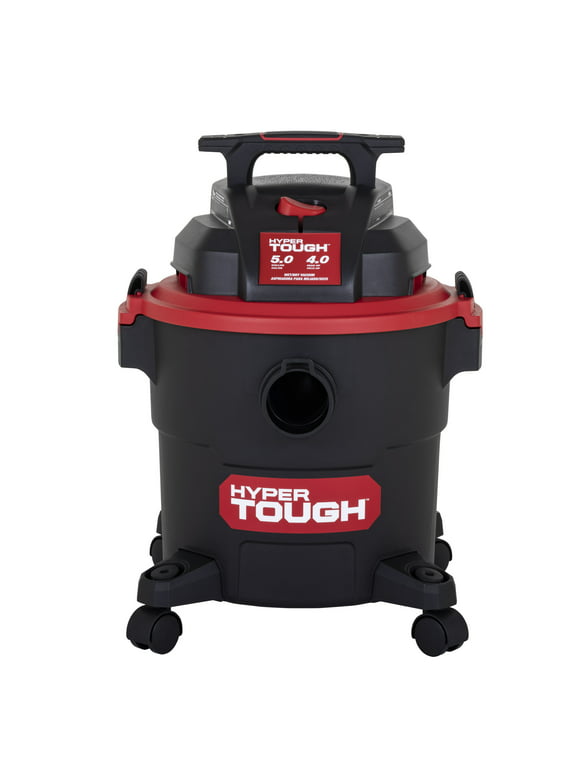 Hyper Tough 5 Gallon Wet/Dry Vacuum for the Car, Garage, Home or Workshop