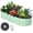 Oval 6*3*1.5FT Olive Green, variant on ChaoLink 6x2x1ft Galvanized Raised Garden Bed with Open-Ended Base, Outdoor Metal Planter Box