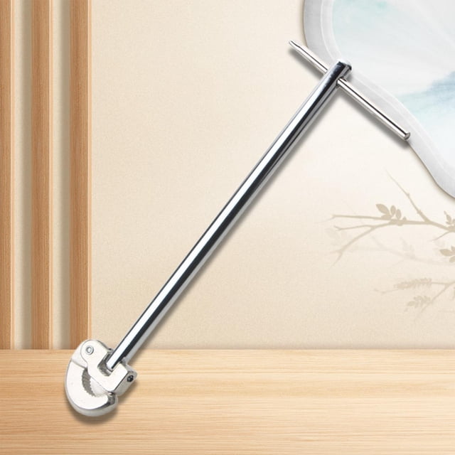 Llave para lavabo de 12 pulgadas, rotación de 180 degree, herramienta de llave de fontanero, llave para lavabo, herramienta manual de reparación de herramie