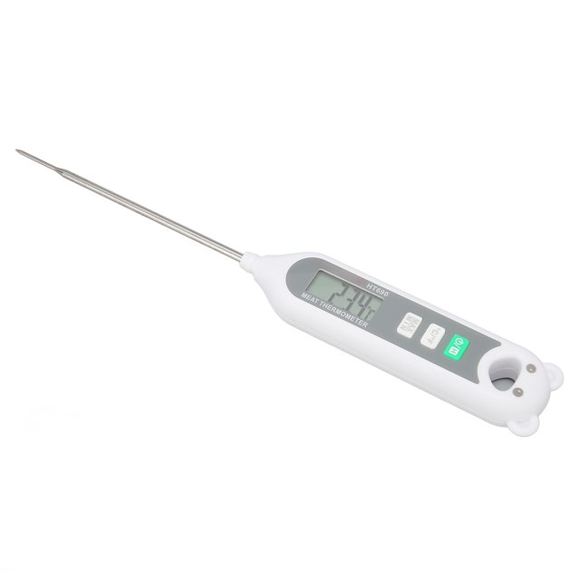 Termómetro digital de sonda ANGGREK pantalla LCD para carne Carcasa de ABS impermeable -50 grados Celsius -300 grados Celsius para medición de café con aceite