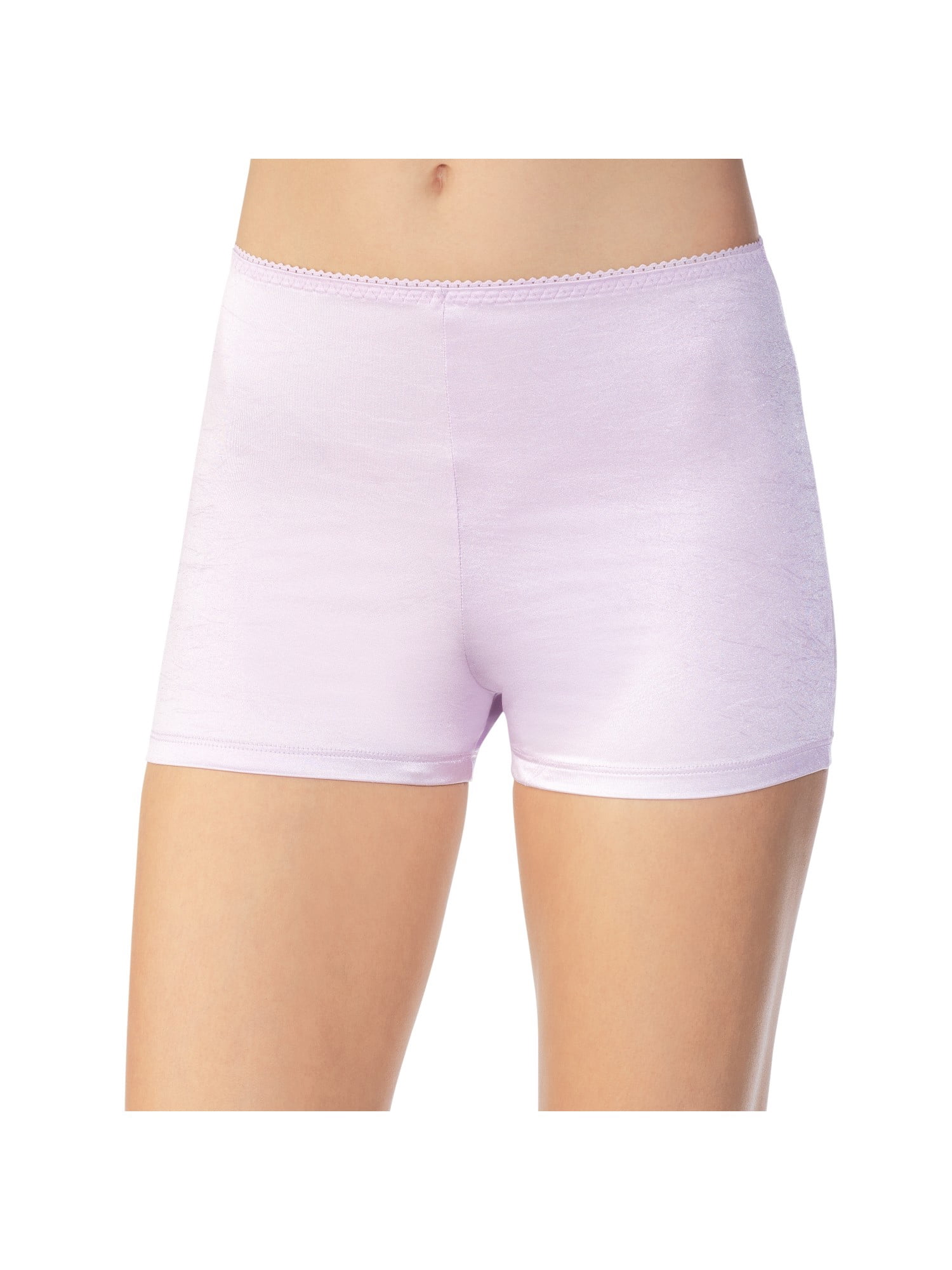 Vassarette Women's Undershapers Light Control Boy Short Panty, Style 4842001