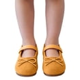 thumbnail image 6 of Girls Mary Jane Flat Shoes Cute Bow Round Toe Casual School Flats Ankle Strap Soft Non Slip Sole Fashion Shoes, 6 of 10