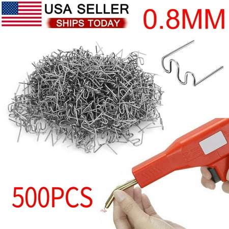 

ZGBY Stainless Steel Hot Staple Welding Car Bumper Fender Welder Stapler Repair Kit