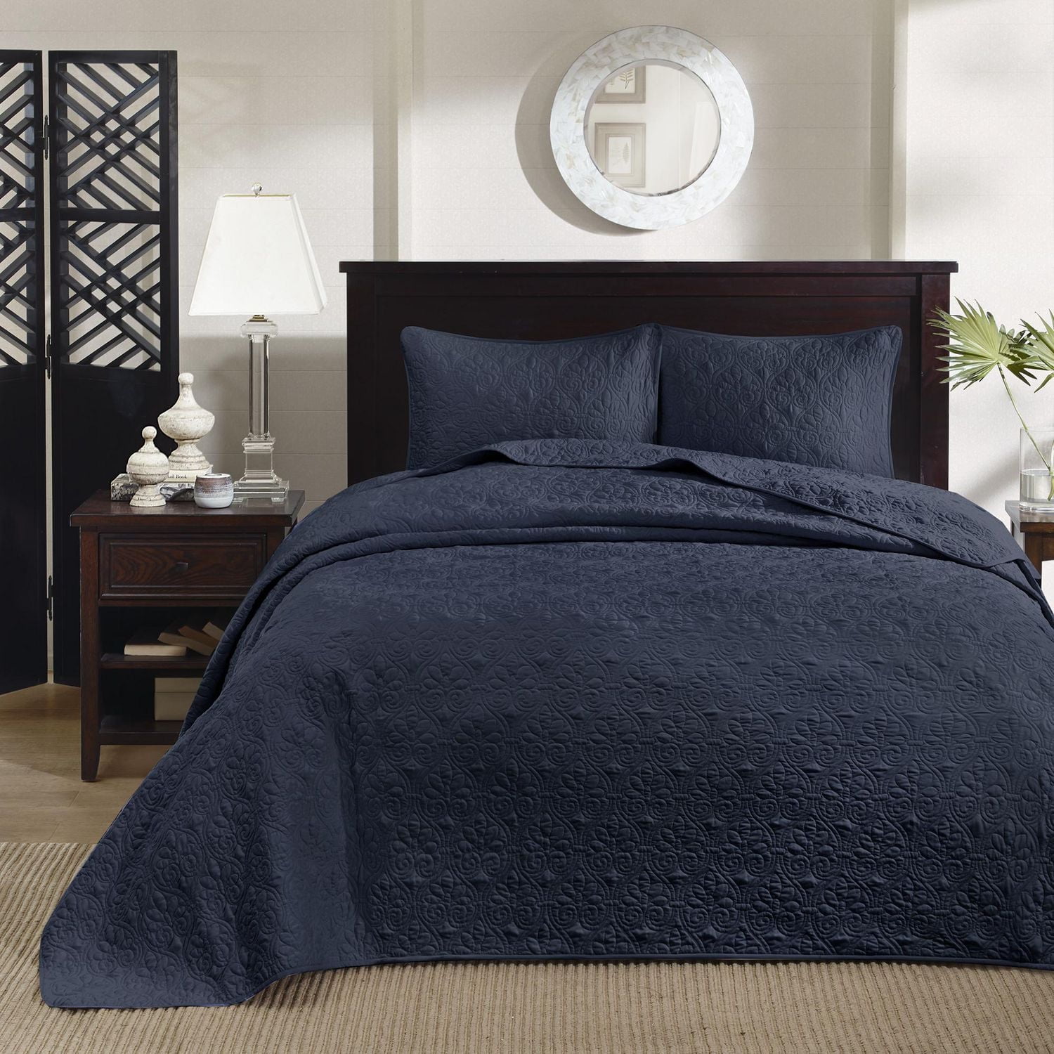 Madison Park Quebec 3 Piece Quilt Set