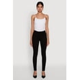 thumbnail image 2 of Womens WAX High Waisted Push Up Skinny Jeans, 2 of 5