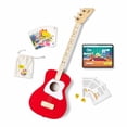 thumbnail image 2 of Loog Pro Guitare Acoustique pour Enfants 3-strings Âges 6+ Application d'Apprentissage et Leçons Incluses Rouge, 2 of 4