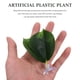 thumbnail image 2 of KAKOWELY 2 plantas de plástico para reptiles, plantas decorativas para acuarios, plantas artificiales para peceras, decoración de acuarios., 2 of 4