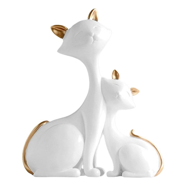 Estatuilla de Gato Zulema decoración para el hogar de resina