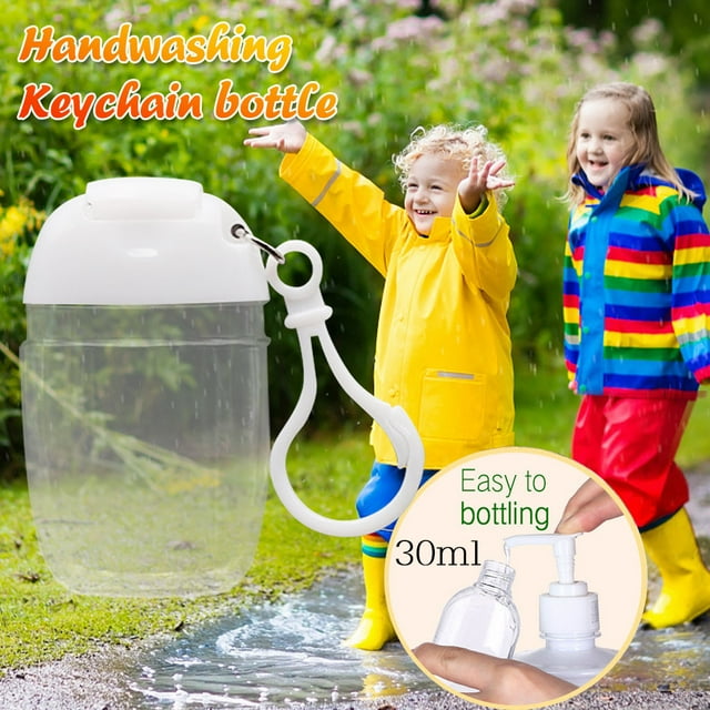 TIMIFIS Keychain Holder Outdoor Portable Travel Empty Bottles for 30ml Kitchen Appliances