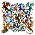 thumbnail image 3 of 35pcs-50pcs Mythical Stationery Stickers Fantasy Kids Stickers Magical Graffiti Decals for Laptop Phone Suitcase, 3 of 9