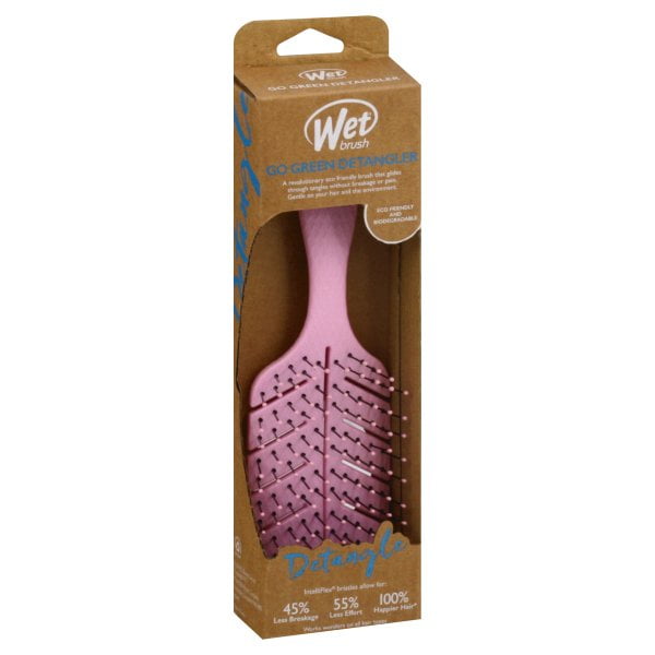 The Wet Brush Go Green Detangler Brush, Pink