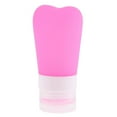 thumbnail image 1 of Botellas Tubos de Silicona Aplastables Artículos de Aseo para Viaje Contenedores Rosa roja 38ml, 1 of 7