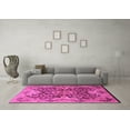 thumbnail image 3 of Ahgly Company Indoor Rectangle Oriental Pink Traditional Area Rugs, 2' x 4', 3 of 4