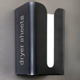 thumbnail image 2 of AuldHome Design Dryer Sheet Dispenser (Black); Enamelware Vertical Style Fabric Softener Sheet Holder for Laundry Room, 2 of 8