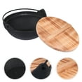 thumbnail image 6 of Miniature Garden Accessories Solar Pot Hot Happy Meal Time Cookware Child, 6 of 8