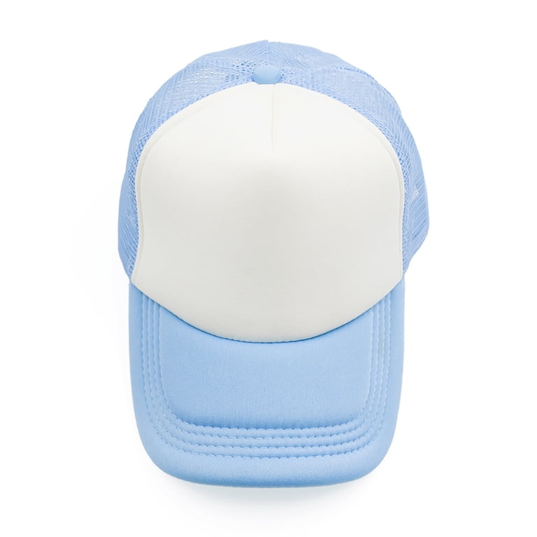 Toptie Adult 5 Panel Mid Profile Mesh Back Trucker Hat Foam 
