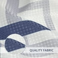 thumbnail image 2 of Shower Curtain Dark Blue,Modern Geometric Shower Curtain, Waterproof Shower Curtain and Bath Curtain for Bathroom, Textured Fabric Shower Curtain Set with 12 Hooks, Machine Washable,Very Peri, 2 of 5