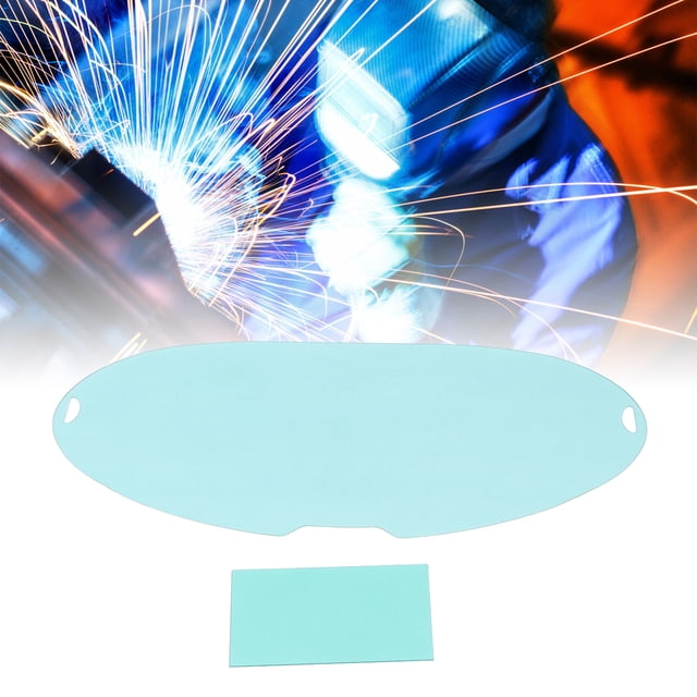 Accesorios de Soldadoura, Gran Lente de Reemplazo de Pantalla de Visualización Resistencia Al Aplastamiento de PC Anti -drop para Soldador Para Ingeniería Industrial