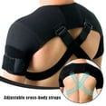 thumbnail image 5 of Adjustable Double Shoulder Support Brace, Flexible Compression Wrap Protector for Sleeping Pain Relief & Injury Preventio for Men and Women Frozen Shoulder,AC Joint,Labrum Tear, 5 of 10