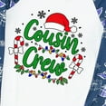thumbnail image 5 of Cute Cousin Crew Christmas PJs, Cousin Crew Matching Pajamas All Ages, Size NB - Men 6XL, 5 of 7