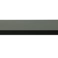 thumbnail image 3 of Contemporary Home Living Rectangular Bar Table with Spindle Legs - 48"- Black, 3 of 7