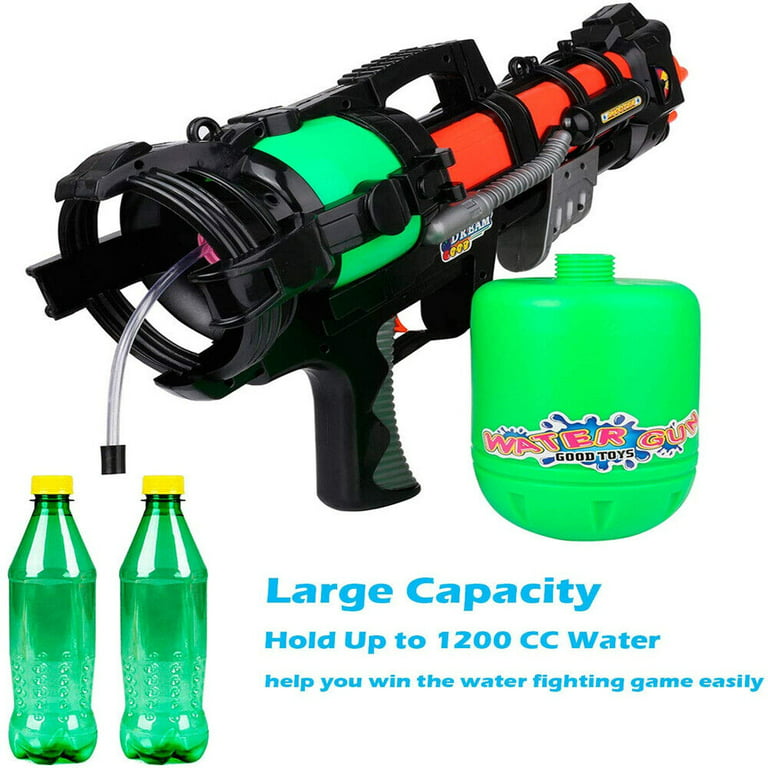 strukturelt filosofisk Fare Summer High Pressure Water Gun Long Range Backyard Squirt Toy For Boy Girl  Kids - Walmart.com