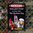 thumbnail image 2 of Señal Advertencia Placa Metal Vintage Pintura Hierro Rectangular Arte La Pared Decor20x30cm, 2 of 9