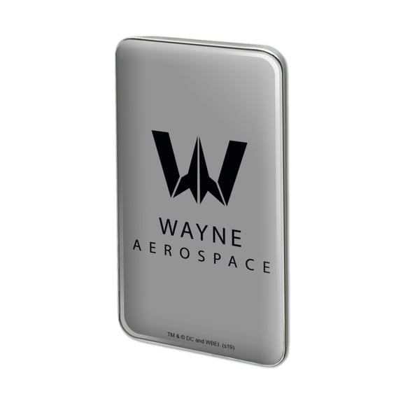Justice League Movie Wayne Aerospace Metal Rectangle Lapel Hat Pin Tie Tack Pinback