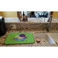 thumbnail image 2 of Caroline's Treasures Tropical Fish on Green Dish Drying Mat, 2 of 7