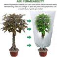 thumbnail image 4 of 2 Pcs Winter Plant Cover Bags, Reusable Plant Covers Freeze Protection With Drawstring For Outdoor Garden Plants - White, 4 of 5
