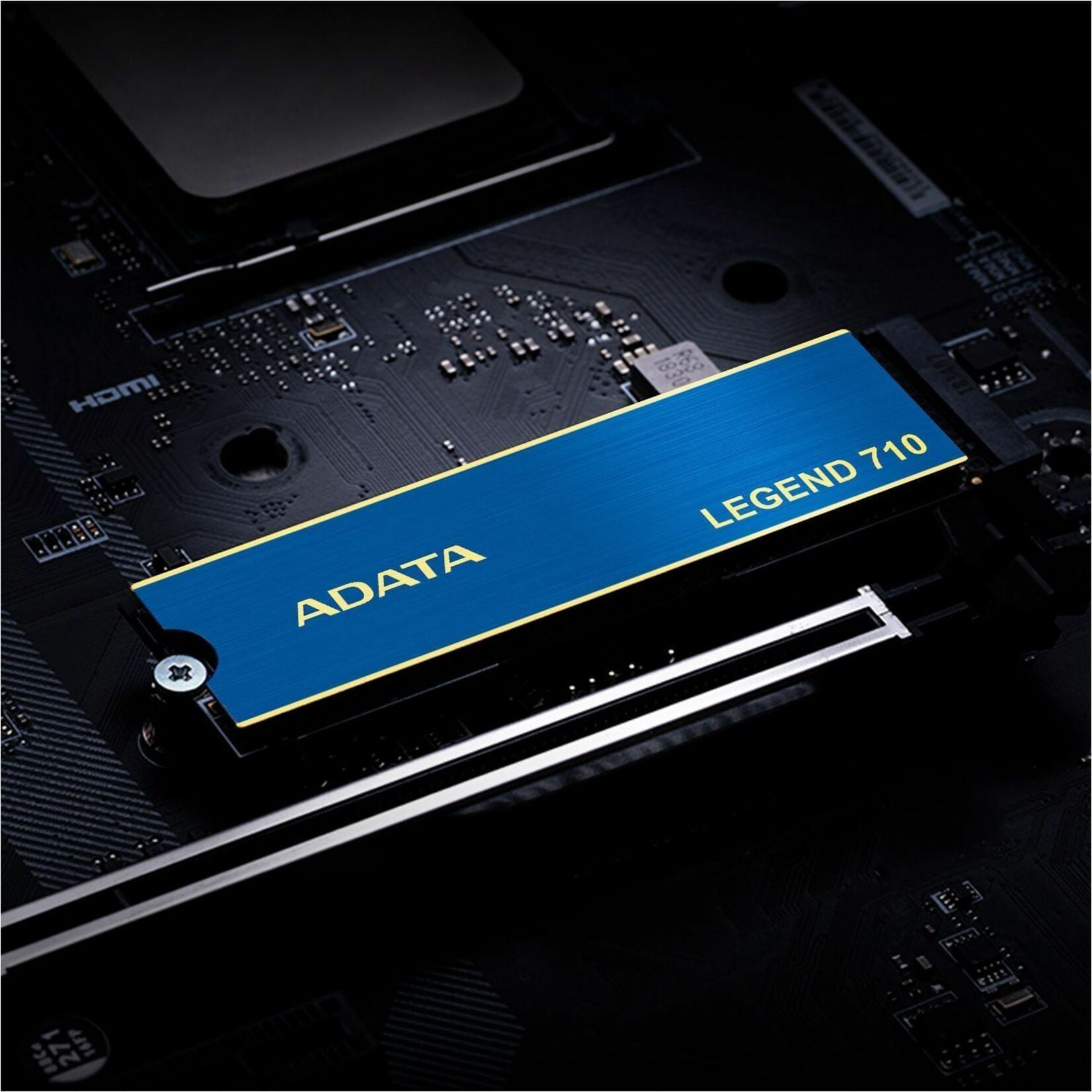 ADATA Legend 710 - SSD - 256 GB - internal - M.2 2280 - PCIe 3.0 x4 (NVMe) - 256-bit AES - integrated heatsink