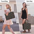 thumbnail image 6 of Large Capacity Tote Bag,Pink Dinosaurs Cosmic Stars Handbag Fashion Luxury Tote Bag,15.7"x13"x 5.1" Inches,Laptop Compatible, 6 of 6