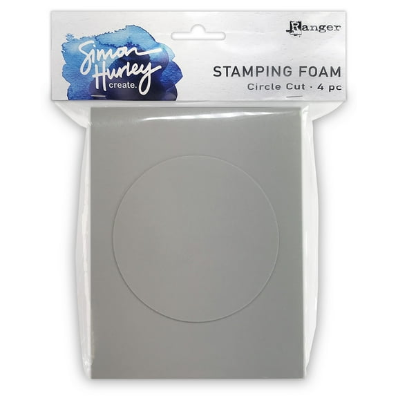 Simon Hurley create. Stamping Foam Shapes-Circle Cut