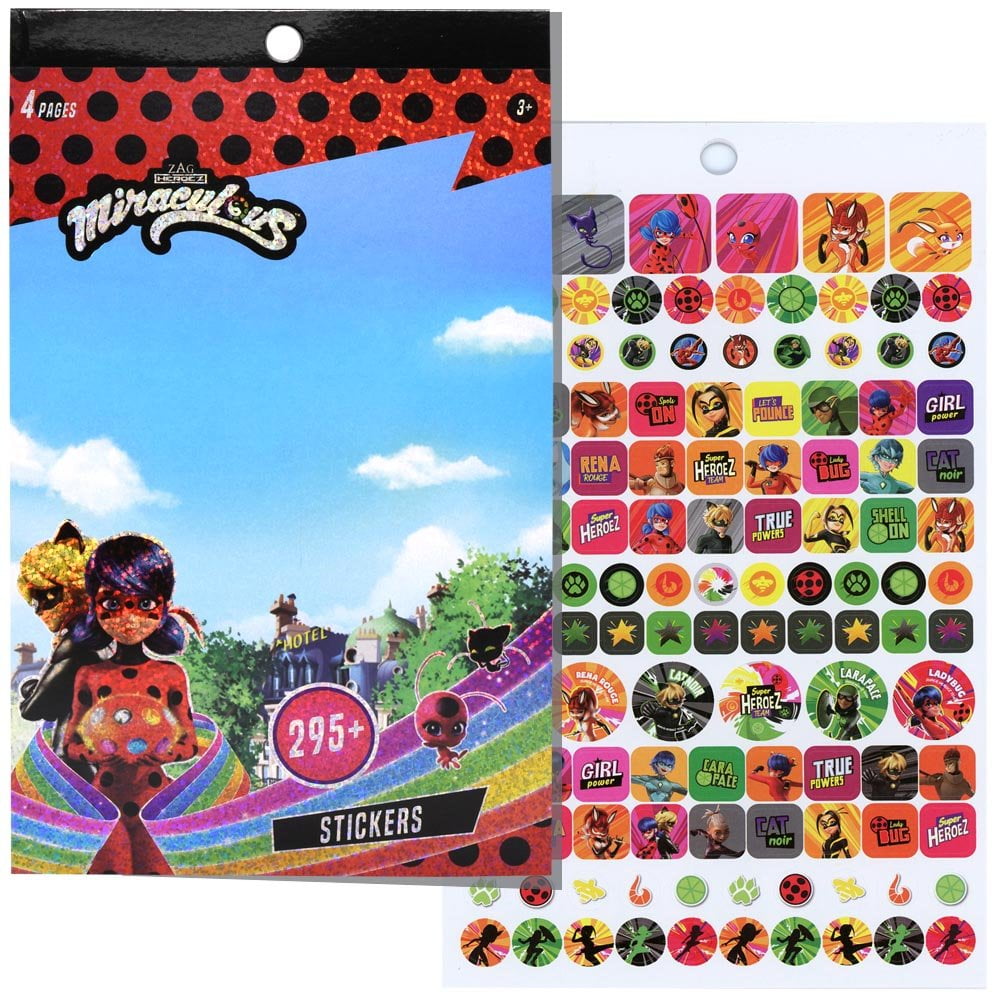 Miraculous: Ladybug RealBig - Officially Licensed Zag Removable Adhesive  Decal