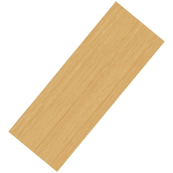 SOPOTUTU Khaki Wood Grain PVC Peel & Stick Floor Planks, Easy to Install Floor Stickers for Home, Office, and Projects