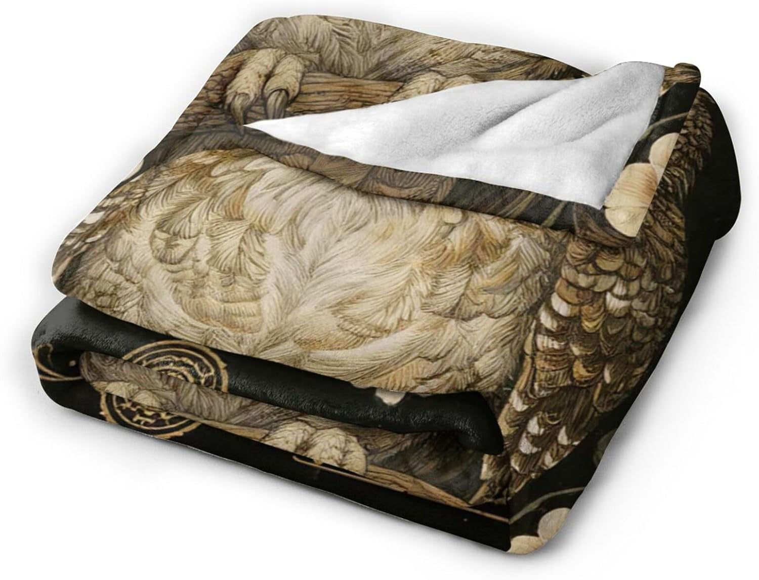 Owl Blanket Owl Gifts for Women Women Lightweight Blanket Soft Flannel Cozy Fleece Fuzzy Plush Warm Bedding Stuff for Users Adults 60 x 80 Inch