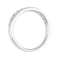 thumbnail image 2 of 1/2 Carat Channel Set Diamond Wedding Band Ring in 14K White Gold (Ring Size 9) (SI1-SI2 Clarity), 2 of 6