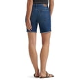 thumbnail image 4 of Lee® Women's Denim Side Slit Short with Frayed Hem, Sizes 2-30, 4 of 7