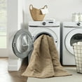 thumbnail image 4 of Nourison Washable Jute Geometric Natural 7'10" x 9'10" Area Rug (8x10), 4 of 9