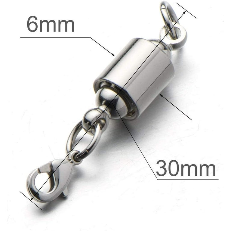 20 PCS Screw Type Clasp Magnetic Jewelry Clasps Necklaces