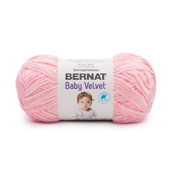 Bernat Baby Velvet Yarn, (300g/10.5oz), Ever After Pink