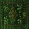 thumbnail image 1 of Ahgly Company Indoor Square Persian Green Traditional Area Rugs, 4' Square, 1 of 1