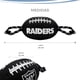 thumbnail image 4 of Juguete Balon con cuerda para perro NFL Las Vegas Raiders 100% oficial, 4 of 6